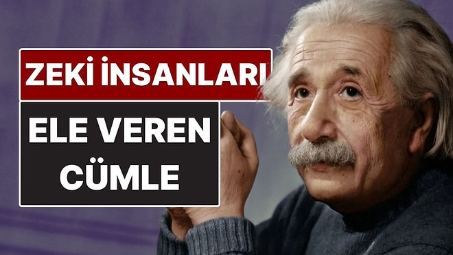 Zeki İnsanları Tek Cümlede Ele Veren Detay: Zihinsel Gücü Gösteriyor