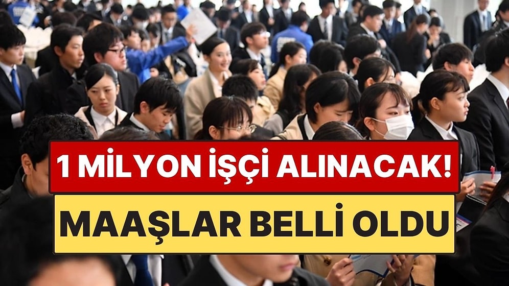 Japonya Kapıları Açtı: 1 Milyon İşçi Alacak! Verecekleri Maaşlar Belli Oldu