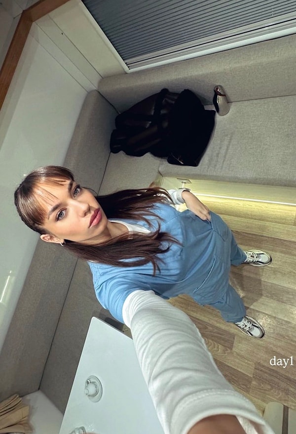 Ana kadroda yer alan bir isim de Eylül Tumbar olmuştu, oyuncu setten ilk pozunu paylaştı. 👇