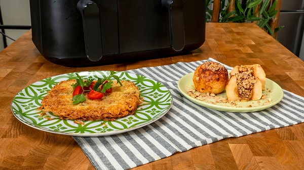 Patates Röşti ve Cevizli Elma Dolması Nasıl Yapılır?