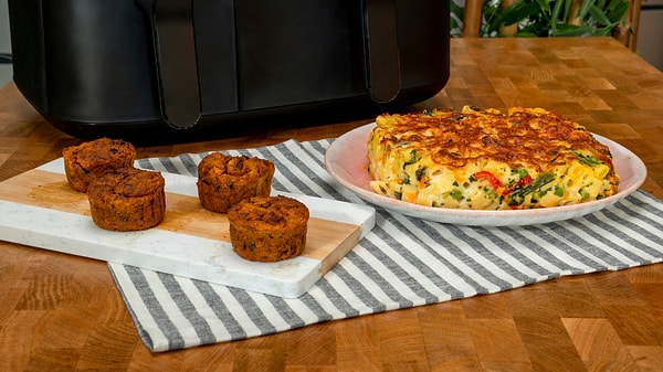 Bal Kabaklı Fit Muffin ve Mini Sebzeli Makarna Graten Nasıl Yapılır?