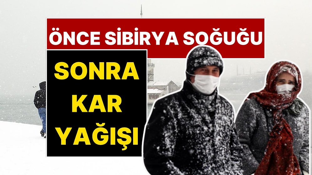 Dondurucu Sibirya Soğukları Geliyor! Meteoroloji Uzmanı Orhan Şen'den İstanbul'a Kar Yağışı Açıklaması