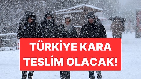 Türkiye Kara Teslim: Sıcaklıklar Mevsim Normallerinin Altına İndi