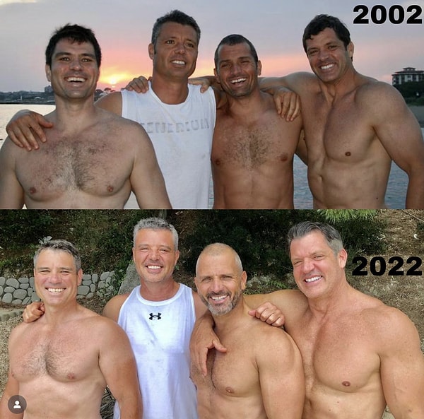 Karşınızda 2002 ve 2022 yıllarından Saran kardeşler!