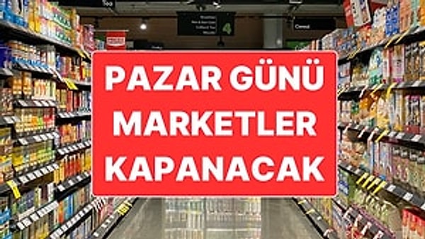 Türkiye Perakendeciler Federasyonu (TPF) tarafından düzenlenen çalıştayda, pazar günü zincir marketlerin kapatılması yönünde karar birliği sağlandı.