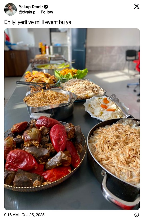 Katılımı zorunlu olan en güzel şey.