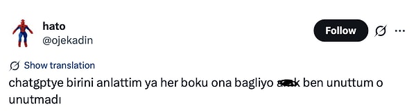 Her konuyu oraya bağlaması var bir de.