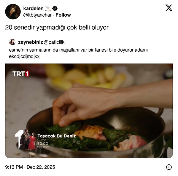 4. Heyecanlanmıştır bence