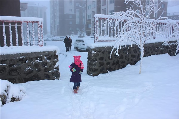 Yozgat'ta da okullar tatil edildi.