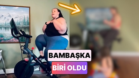 Kondisyon Bisikleti Kullanarak Kilo Veren Kadın Yaşadığı Değişim Sürecini Paylaştı
