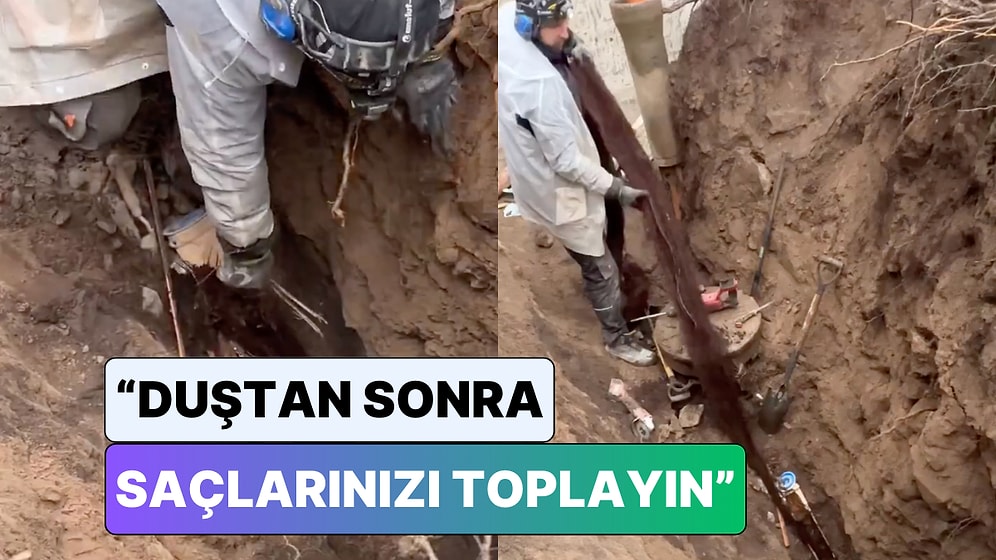Tıkanan Tesisattan Çıkarılan Saç Sosyal Medyada Viral Oldu: "Lütfen Duş Sonrası Saçlarınızı Toplayın"