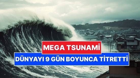9 Gün Boyunca Dünyayı Salladı: 200 Metrelik Mega Tsunami Bilim Dünyasını Şaşkına Çevirdi