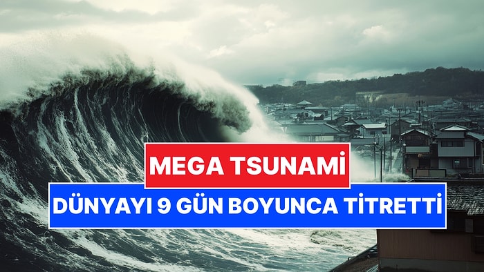 9 Gün Boyunca Dünyayı Salladı: 200 Metrelik Mega Tsunami Bilim Dünyasını Şaşkına Çevirdi