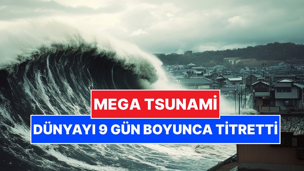 9 Gün Boyunca Dünyayı Salladı: 200 Metrelik Mega Tsunami Bilim Dünyasını Şaşkına Çevirdi