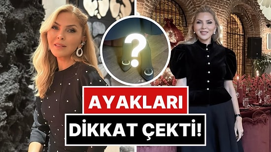 Arzu Sabancı'dan Son Pozundaki Yamulmuş Ayaklarını Fark Eden Kullanıcıya Jet Hızında Açıklama!