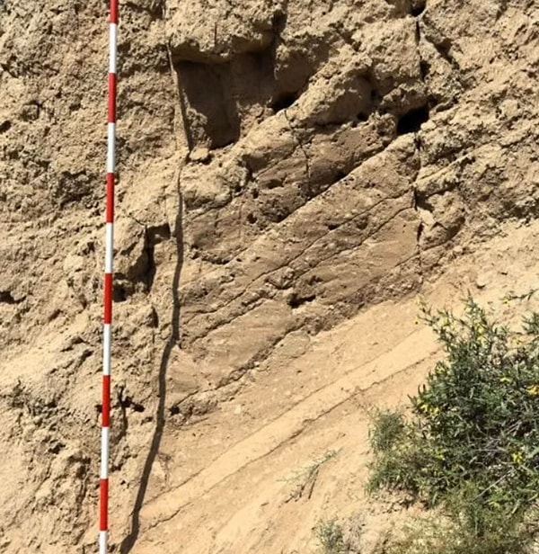 Araştırmalar sırasında ana yol hattına yakın konumda küçük ölçekli yerleşim kalıntıları bulundu