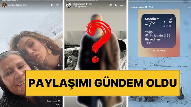 Kar Yağışı Nedeniyle Mardin'de Mahsur Kalan Uzak Şehir Ekibine, Dizinin Demir'i Ferit Kaya'dan Gönderme!