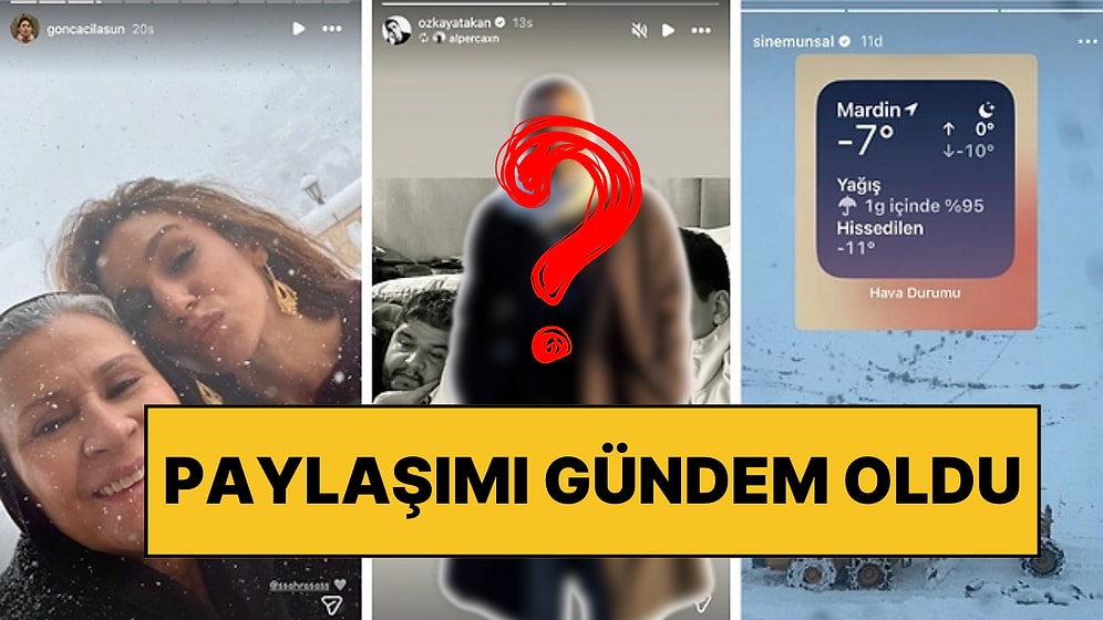 Kar Yağışı Nedeniyle Mardin'de Mahsur Kalan Uzak Şehir Ekibine, Dizinin Demir'i Ferit Kaya'dan Gönderme!