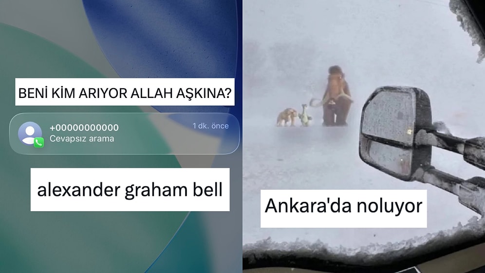 Cevapsız Çağrılardan Meşhur Ankara Soğuğuna Son 24 Saatin Viral Tweetleri