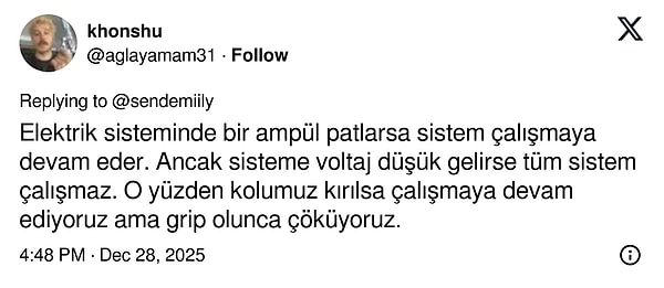 Bazıları konuyu açıklamaya çalıştı.