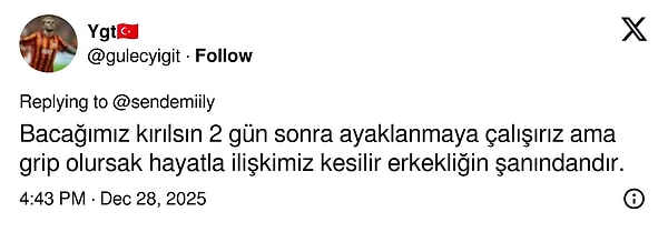 Bazıları da bunu erkekliğin şanından gördüğünü ifade etti.