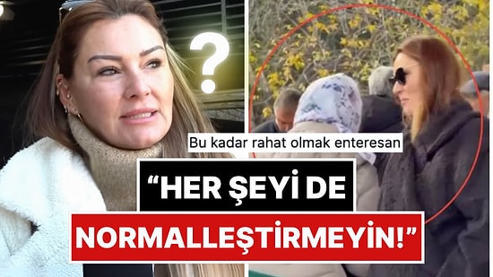 Eşinin Anneannesinin Cenazesinde Sakız Çiğneyerek Göze Batan Pınar Altuğ'dan Tepki Çeken Açıklama!