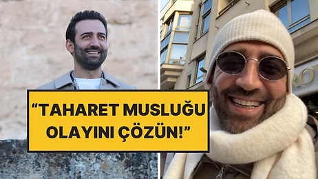 Uzak Şehir'in Demir'i Ferit Kaya'dan Paris Tatilinde Güldüren Taharet Musluğu İsyanı