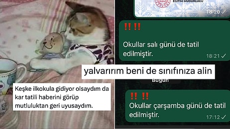 Kar Tatili Haberlerinin Peş Peşe Gelmesiyle Goygoycular Harekete Geçti!