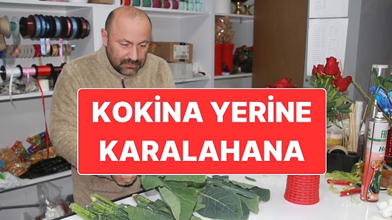 Karadenizli Çiçekçinin Buluşu: Yılbaşında Kokina Yerine Karalahana Almak İster misiniz?