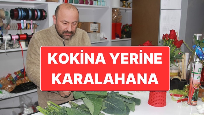 Karadenizli Çiçekçinin Buluşu: Yılbaşında Kokina Yerine Karalahana Almak İster misiniz?