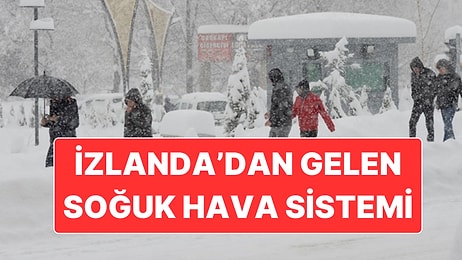 AKOM'dan İstanbul'a İzlanda'dan Peş Peşe Gelen Soğuk Hava Dalgası Uyarısı