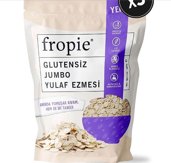 Glutensiz Jumbo Yulaf Ezmesi %40 İndirimli!