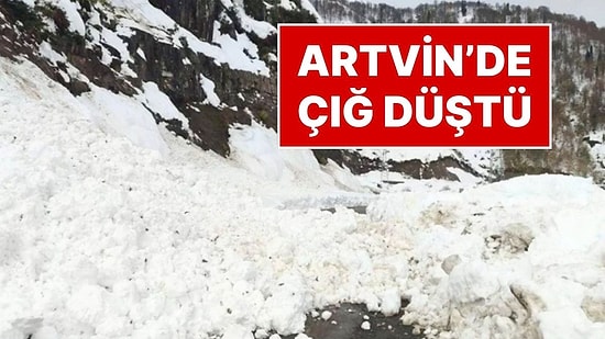 Belediye Başkanı Açıkladı: Artvin'de Çığ Düştü, 3 Çoban Çığ Altında Kaldı