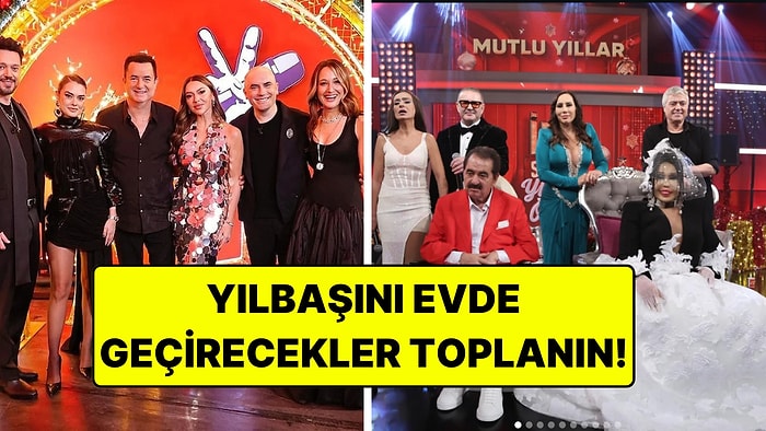 Yılbaşında Hangi Kanalda Ne Var? İşte Yılbaşı Gecesi Yayınlanacak Programlar!