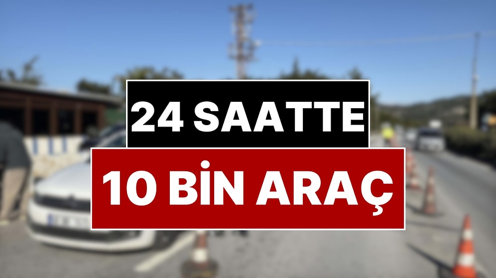 Türkiye’nin En Popüler İlçesine Yılbaşı İçin 24 Saatte 10 Bin Araç Giriş Yaptı