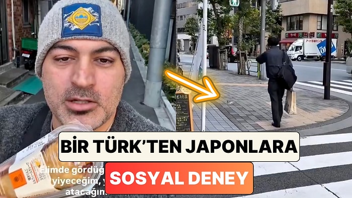 Japonya'da Yaşayan Bir Türk Yere Çöp Bırakarak Japonlara Sosyal Deney Yaptı