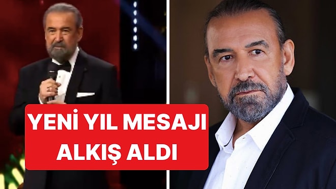 Cihan Ünal'ın "O Ses Türkiye-Yılbaşı" Programındaki Yeni Yıl Mesajı Alkış Aldı