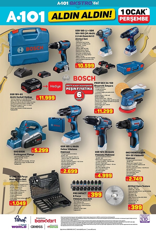 Bosch Yapı Market Ürünleri