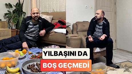 Yılbaşını da Boş Geçmedi: Oğuzhan Alpdoğan Bu Sefer de Yılbaşını Aile Evinde Geçirenlerin Sesi Oldu