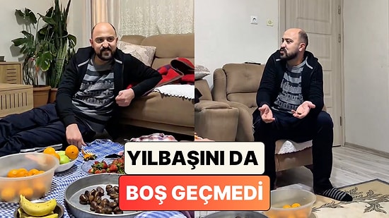 Yılbaşını da Boş Geçmedi: Oğuzhan Alpdoğan Bu Sefer de Yılbaşını Aile Evinde Geçirenlerin Sesi Oldu