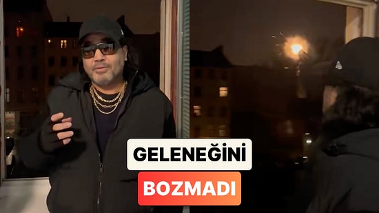 Geleneğini Bozmadı: Killa Hakan 2026 Yılına da Havaya Ateş Ederek Girdi