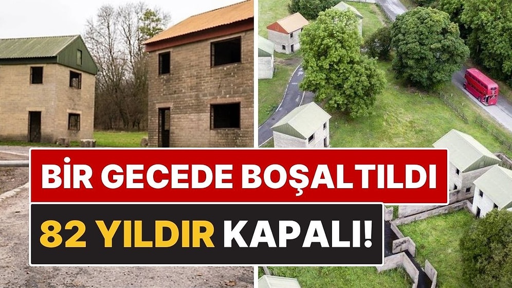 82 Yıl Önce Bir Gecede Apar Topar Boşaltılan Hayalet Köy: Yılda Sadece 12 Gün Açık