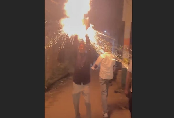 Havai fişekler ciddi anlamda tehlikeli olabiliyor.