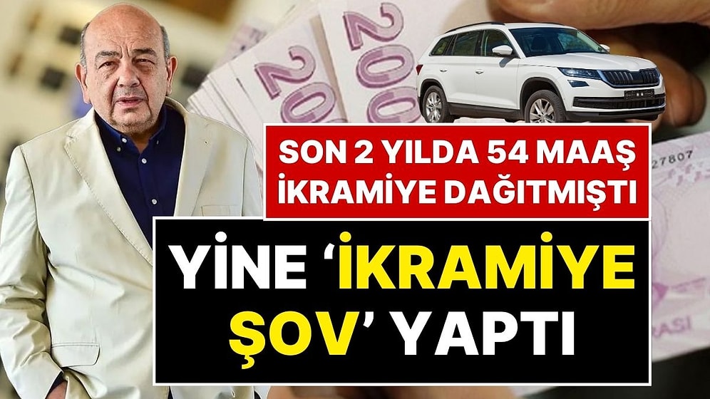 Çalışanlarına Son İki yılda 54 Maaş İkramiye Veren Ahmet Yüce, 2026 Yılında da İkramiye Şov Yaptı