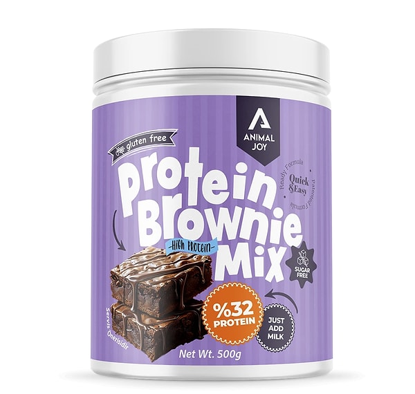 Türkiye'nin ilk hazır yüksek proteinli brownie karışımı ile tanışın. Üstelik %25 indirimde!
