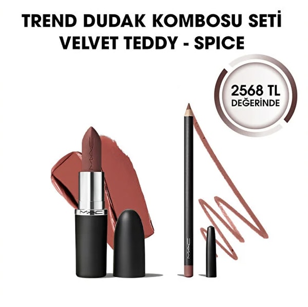 MAC’in favori dudak kombo setlerinde %30’a varan indirimli fiyat avantajını kaçırmayın!