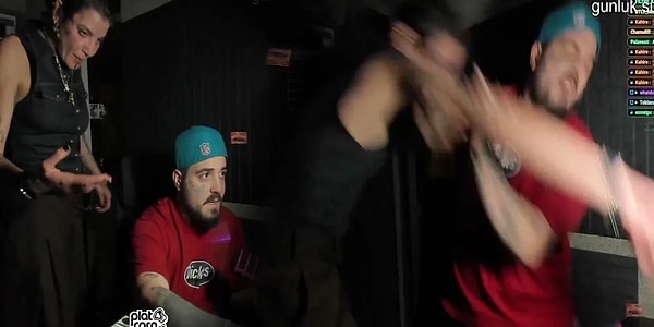 Kick üzerinden gerçekleştirilen bir programda izleyiciler, daha önce benzerine az rastlanan şiddet içerikli anlara tanıklık etti.