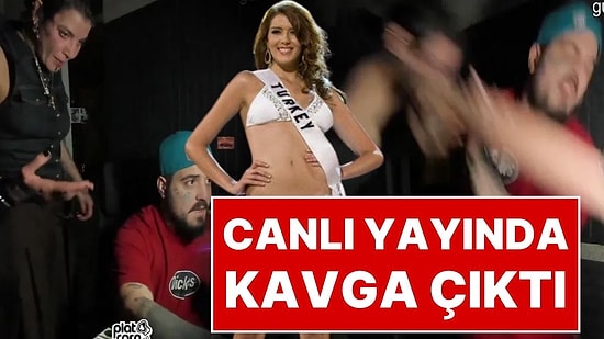 Kick Canlı Yayınında Kavga Çıktı: Eski Türkiye Güzeli Senem Kuyucuoğlu, Yayıncı Can Sakızlı’ya Saldırdı