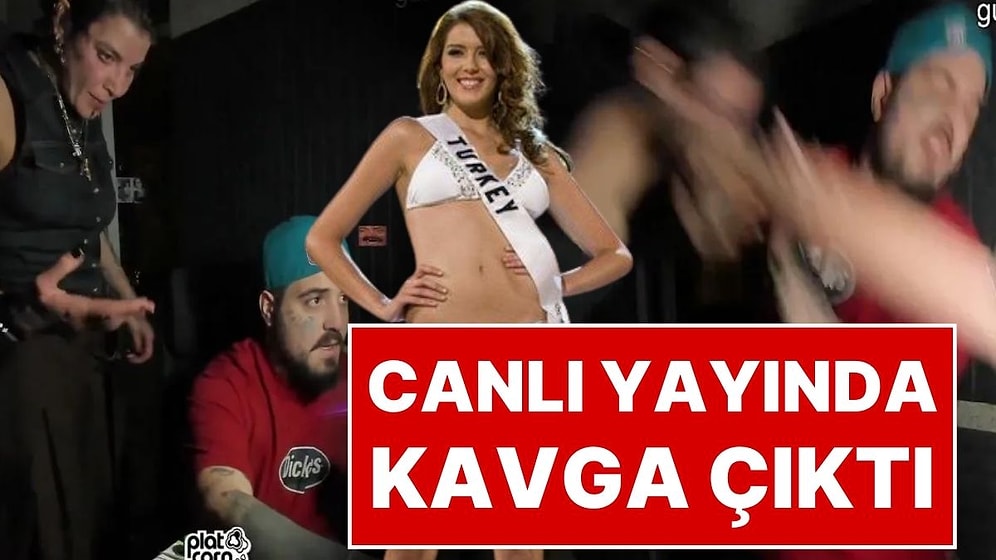 Kick Canlı Yayınında Kavga Çıktı: Eski Türkiye Güzeli Senem Kuyucuoğlu, Yayıncı Can Sakızlı’ya Saldırdı