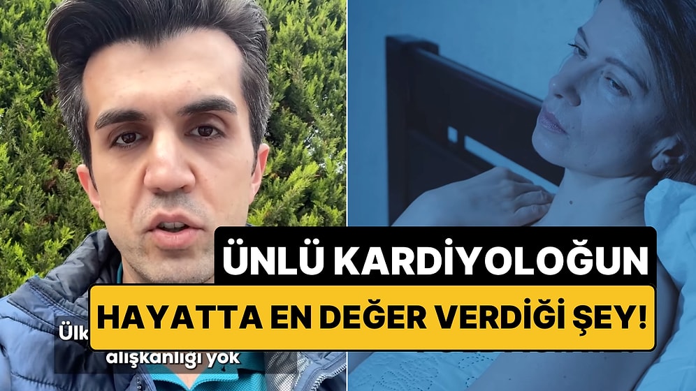 Ne Spor Ne Beslenme: Ünlü Kardiyolog Hayatta En Fazla Önem Verdiği Şeyi Açıkladı